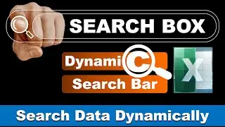 How to Make Dynamic Search Box in Excel with VLOOKUP / Excel