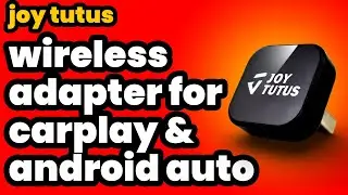 Беспроводной адаптер Joy Tutus для Carplay и Android Auto