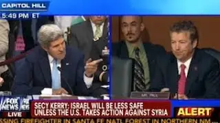 Rand Paul Vs John Kerry On Syria & War