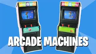 PINK ARCADE MACHINE 2022 | Fortnite Accessory Review