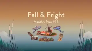 Puzzling Places: Monthly Pack #38 - Fall & Fright