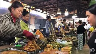 Most popular Cambodian Country Village & Street Foods in Cambodia | Touring at Odong Tourism Market