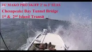 MAKO Pro Skif in 2 to 3 ft Seas