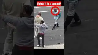 The technique martial artists use on the street #kungfu #selfdefense