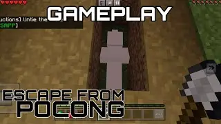 Escape From Pocong Map in Minecraft - Gameplay