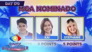 Day 170: Second Nomination Night Official Tally Of Votes | PBB Kumunity