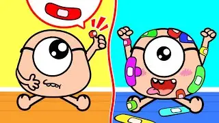 Baby Wants a Colorful Bandage | Boo Boo Song | Healthy Habits | Kids Songs | Doctor Sophia