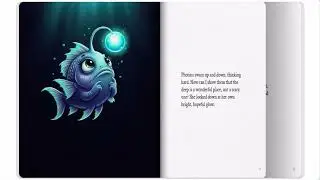 🐟 Glow Fish Lights the Sea | Bedtime Stories for Kids | English Learning | Stories for Toddlers
