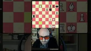 Lo intenta hasta el final pero no puede #Ajedrez #Chess #Tactica #Chessgame #Tecnica #Calculo #Final