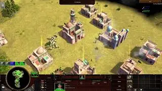 Using Uzbek Kara-Cherik Card To Forward Base and Siege Peruvians / Age of Empires 3 Wars of Liberty