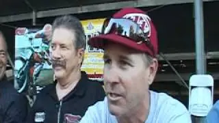Billy Hamill talks about Speedway on Legends Night at Industry Speedway