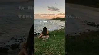 Ja Heer Ne Tenu Chhod Diya.. 🥲🙂ranjhan song status lyrical #shorts #viral #lyrics