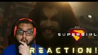 First Look at Lobo Supergirl Reaction!