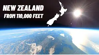New Zealand from the edge of space | VR