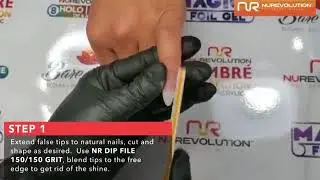 No chip dipping system  Extension nail