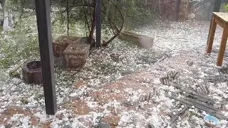 Major Hailstorm In Canberra