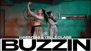 HAEINYSS x YELLZ COLLABO CLASS | Dua Saleh - buzzin | @JustJerkDanceAcademy