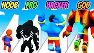 Heroic Run: Change or Lose - NOOB vs PRO vs HACKER vs GOD