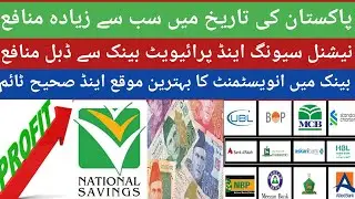 U Microfinance bank profit rate| National Savings latest news| Qaumi Bachat Bank