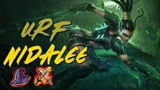 NIDALEE IS SO BROKEN  I 15 min urf game (INSANE SPEARS)