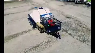 Introducing the Mud Dog pressure washer trailer