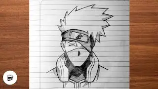 How To Draw Kakashi | Easy Anime Drawing | Step By Step |
