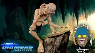 Diamond Select Toys Lord of The Rings Deluxe Gollum Unboxing and Review