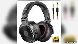 Oneodio Wired Professional Studio Pro 50 DJ Headphones With Microphone Over Ear HiFi Monitor Music