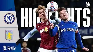 Chelsea 0-0 Aston Villa | HIGHLIGHTS | FA Cup 4th Round | Chelsea FC 2023/24