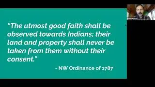 Federal Indian Policy - Working in Indian Country Webinar Series