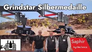 Saphir Maschinenbau Grindstar Silbermedaille auf der Agritechnica 2023 #riccic