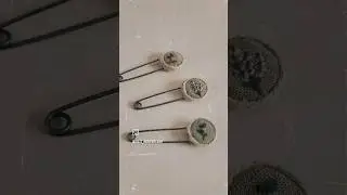 броши своими руками #diy #творчество #handmade #korea #busan #идеидлятворчества