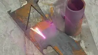 Handheld laser cleaning machine for metal #lasercleaner #lasercleaning