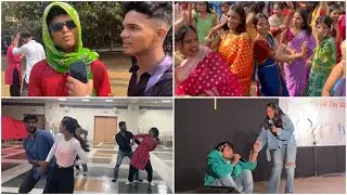 Crazy fun week in Clg | D.G Ruparel | Days | Viral dance! 😱| Anchoring? | Vlog | Anushree Shewale