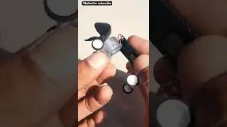 DIY Mini Solar-Powered Propeller Car: Easy Recycle Project #skelectric #youtubeshorts #subscribers .