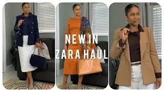 New in ZARA Try-on HAUL|| Fashion Over 40