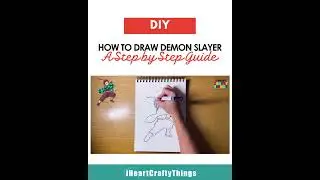 How to Draw Demon Slayer (Tanjiro) &ndash; Easy Anime Drawing Tutorial for Beginners!  #howtodraw