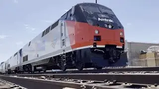 Amtrak P42DC 50th Anniversary Heritage Unit #161 Leads The Coast Starlight Through So Cal!