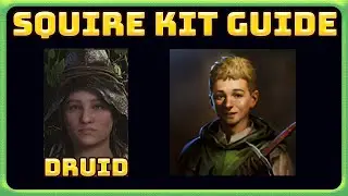 Two BEST DRUID Squire Kit Builds  | Dark and Darker | Guide (Don't Solo Squire Lifebloom)