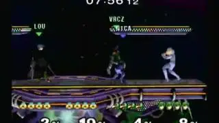 Nicaboy(Sheik) and Seibrik(Sheik) V.S. Skratch(Marth) and Vericz(Falco) Match 1 & 2.mpg