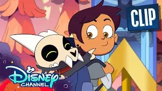Luz's First Day at Hexside 🍎| The Owl House | Disney Channel