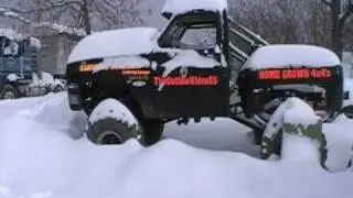 Cold Starting TheOutlawVideoSS 4X4 Mud Truck