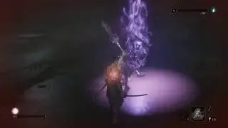Sekiro - Shichimen Warrior kill - no Divine Confetti, no Pacifying Agent, no tools