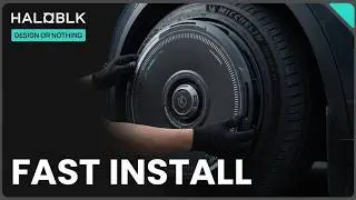 How to Install Tesla Wheel Covers FAST | HALODISC 2 Supercharger Series