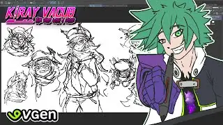 🎨【 Support Small Artist】Animating & Drawing Live Vlog || Dual Streaming format