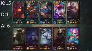 Jungle Kindred vs Elise (DarkHarvest Rune) Season 8 11 15 2017