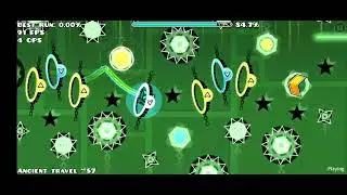 Ancient Travel 100% Extreme demon New hardest first Extreme jum from jet lag  geometry dash 2.2