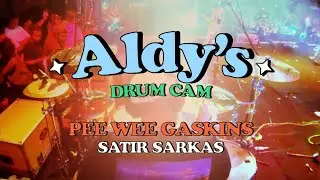 ALDY'S Drum Cam - PEE WEE GASKINS | SATIR SARKAS Live At Pica Fest Bali