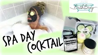 BATH BEVY BOX - March &ldquo;Spa Day&rdquo; 🛁 Demo & Review in Jetted Tub *Bath Bomb, Bubble Bar & Face Mask*