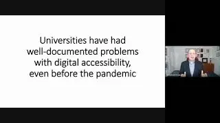 Managing Digital Accessibility at Universities During the COVID 19